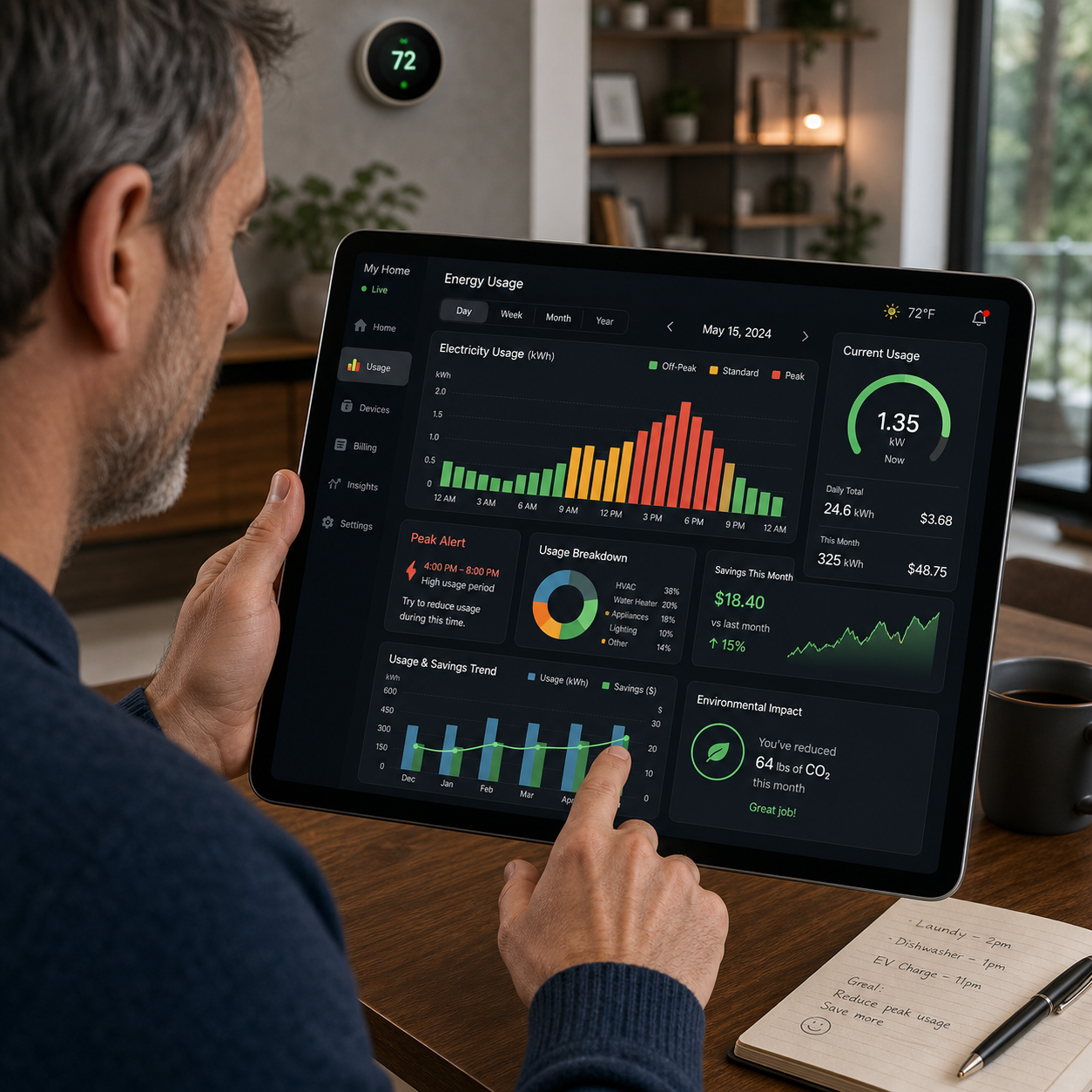 How to Interpret Your Energy Usage Patterns and Save Energy